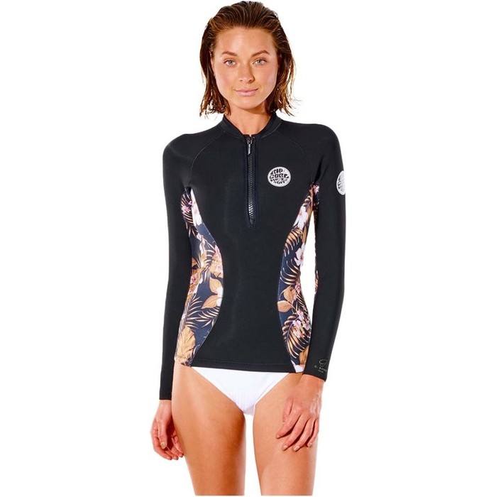 2022 Rip Curl Womens G Bomb 1mm Long Sleeve Wetsuit Jacket 112WWJ